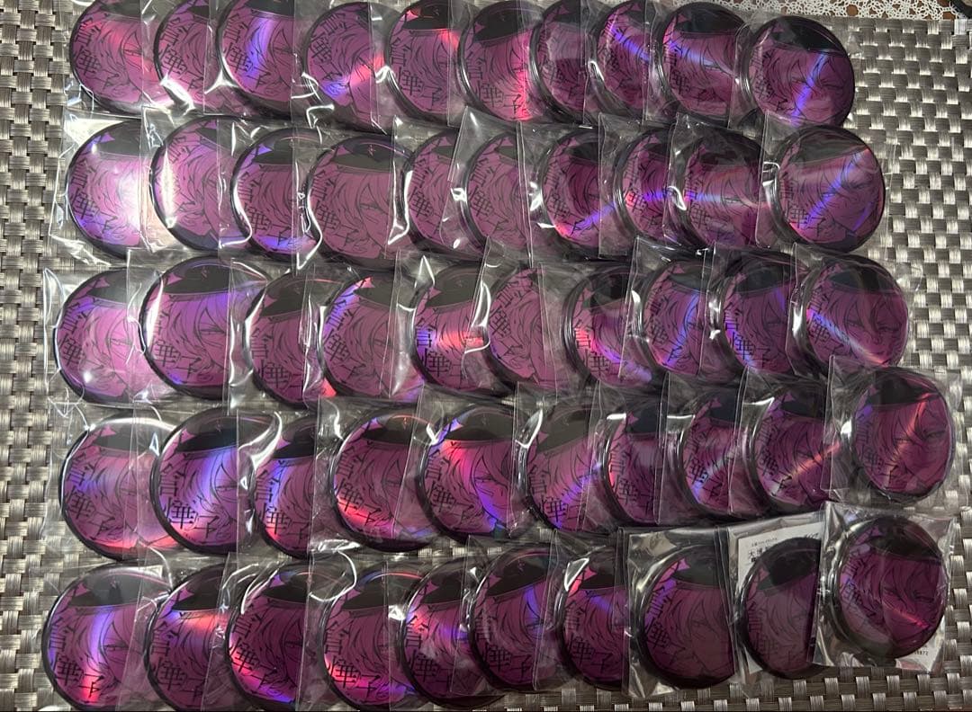 文豪ストレイドッグス 文スト 大倉燁子 輝子 ホログラム缶バッジ まとめ売り