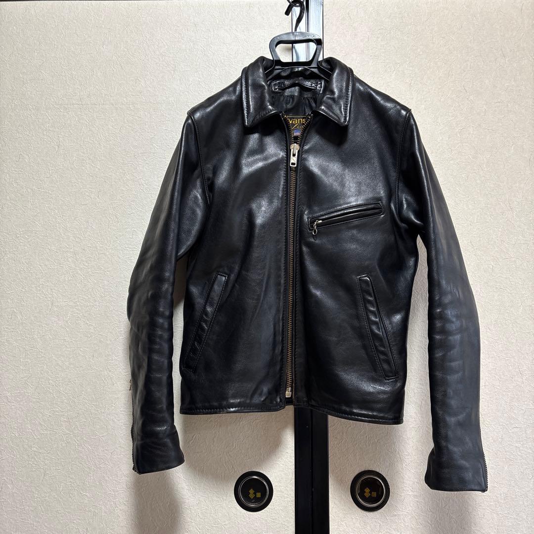 Vanson ENF レザーシングルライダースジャケット 36 - メルカリ