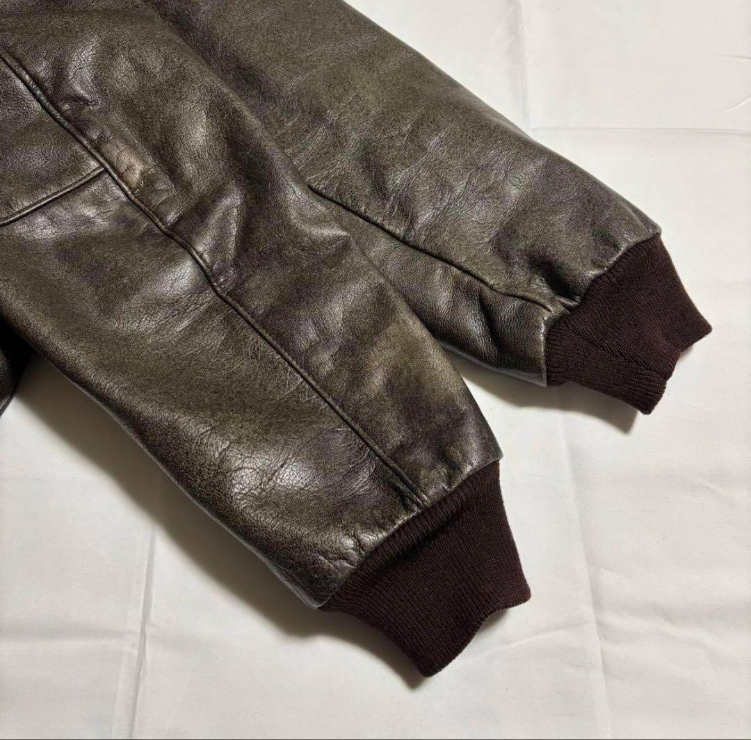 L.L.Bean A-2 本革 レザージャケット　80s