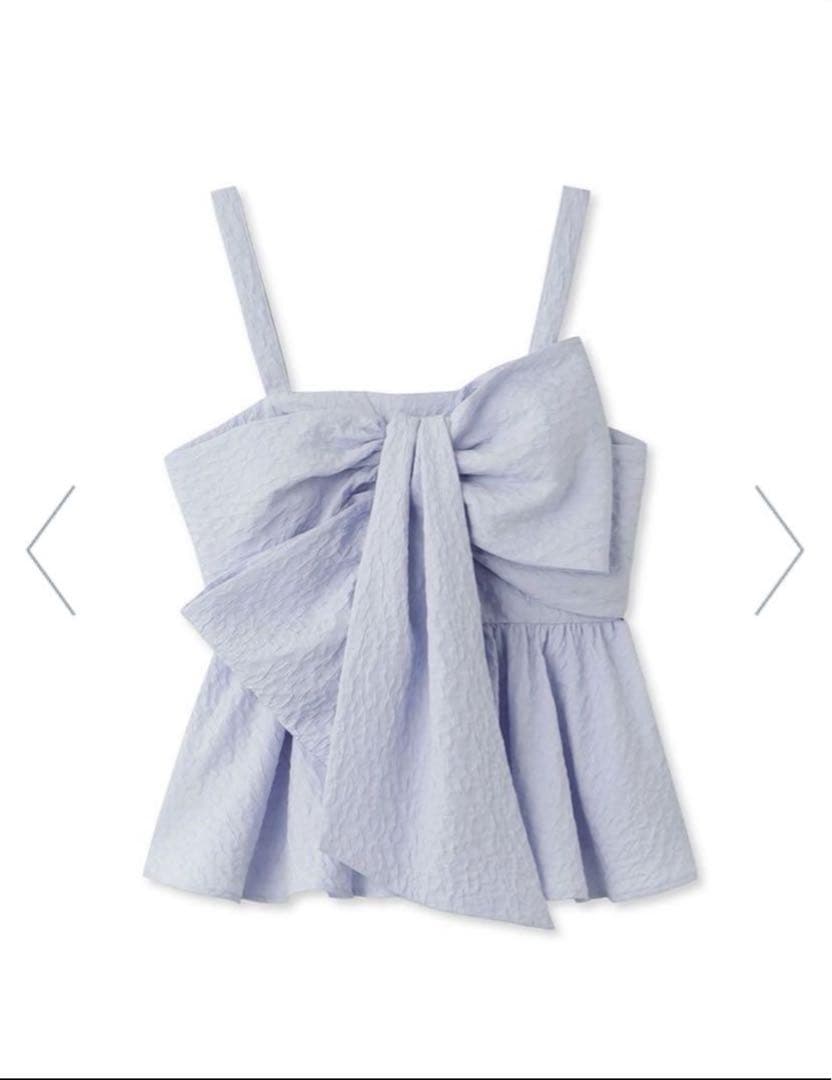 FRAY.ID ペプラムリボントップス　1