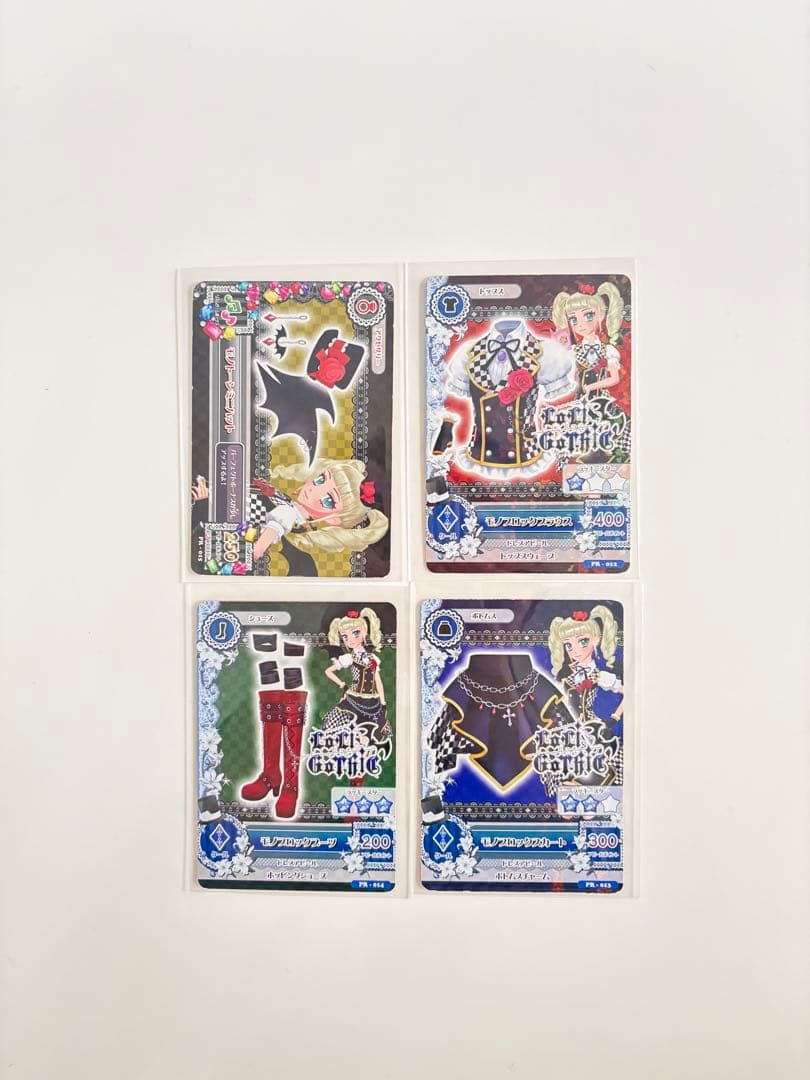 アイカツカード 4枚セット モノブロックコーデ - メルカリ