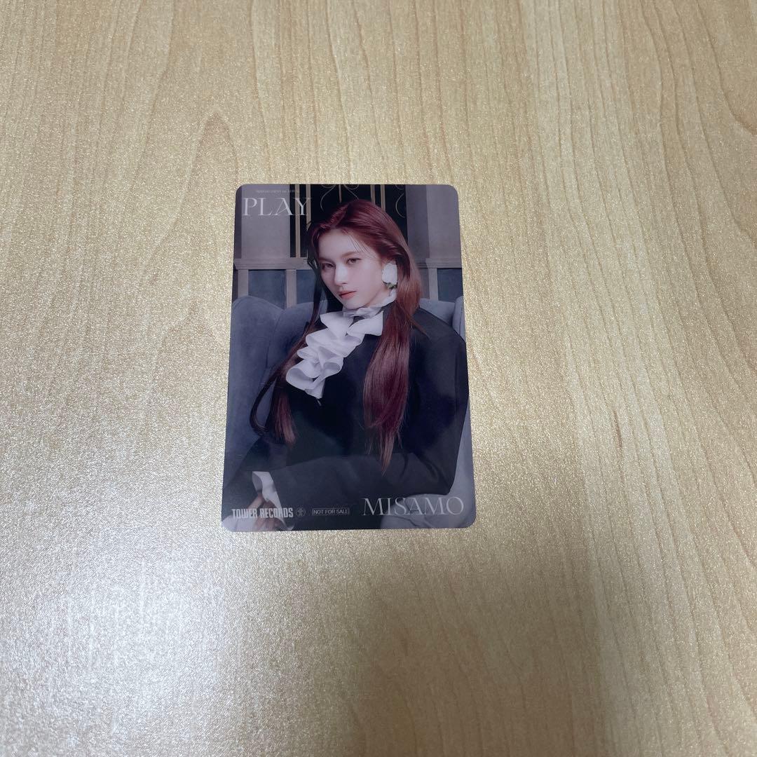 MISAMO PLAY タワレコクリアトレカ サナちゃん - メルカリ