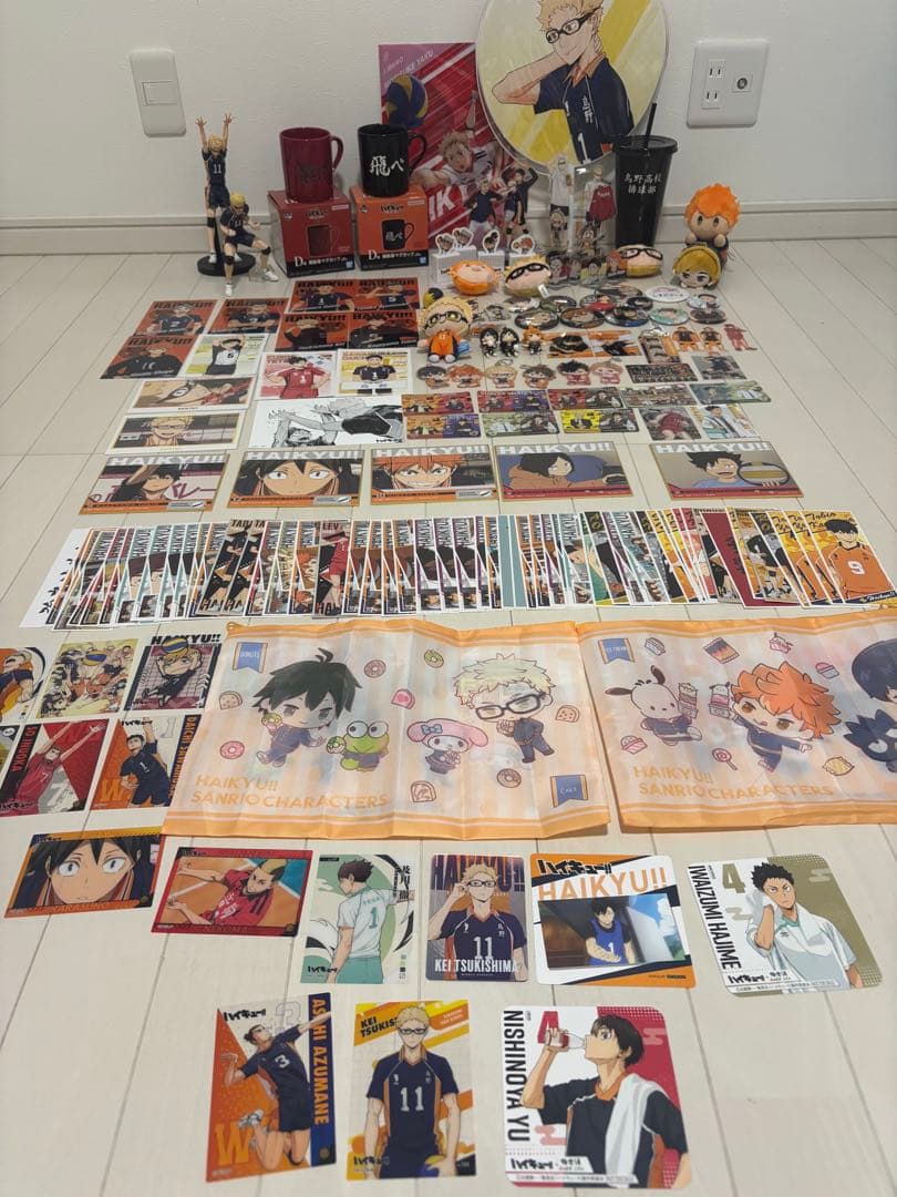 ハイキュー!! キャラクターグッズセットまとめ売り アニメ『ハイキュー!!』のグッズがシンクイノベーション株式会社より