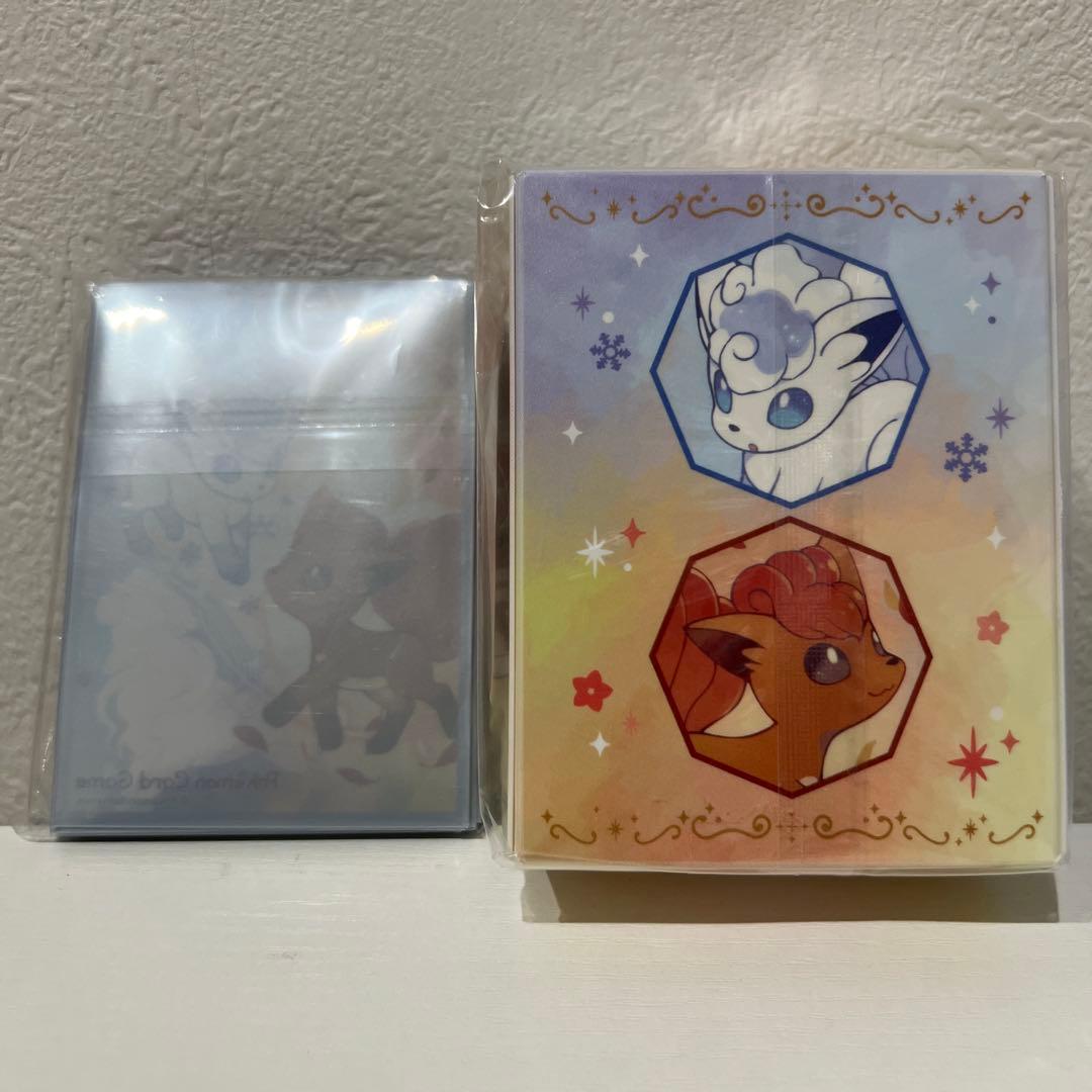 《新品未開封》デッキケース&デッキシールド ロコン アローラロコン