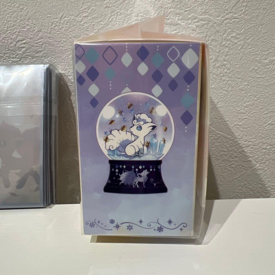 《新品未開封》デッキケース&デッキシールド ロコン アローラロコン