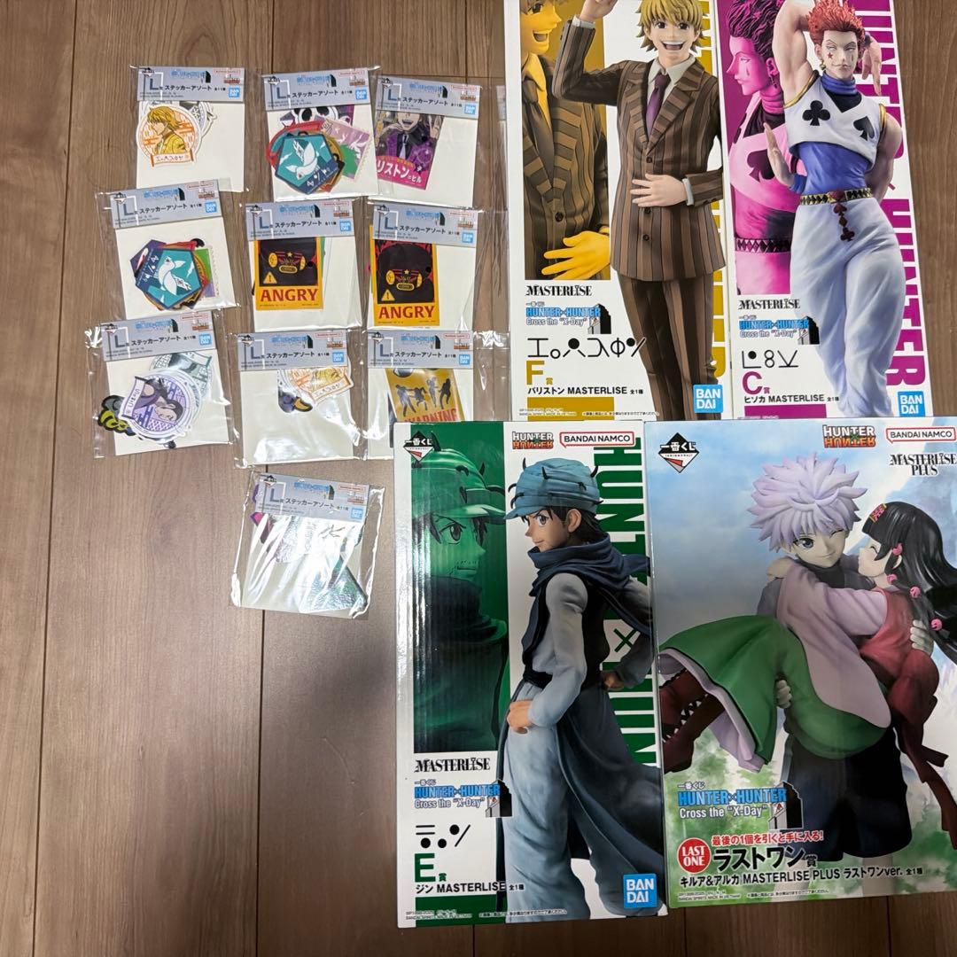 一番くじ　ハンターハンター　ラストワン込みフィギュア4体セット 一番くじ HUNTER×HUNTER GREED ISLAND｜一番くじ倶楽部｜BANDAI