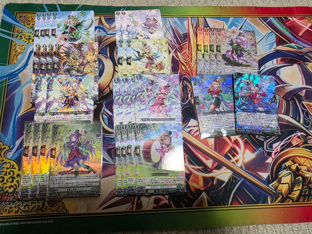 ヴァンガード】リアノーン デッキ 調整パーツ付き - メルカリ