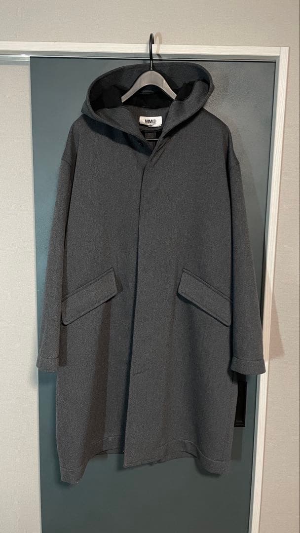 MM6 Maison Margiela フード付きチェスターコート