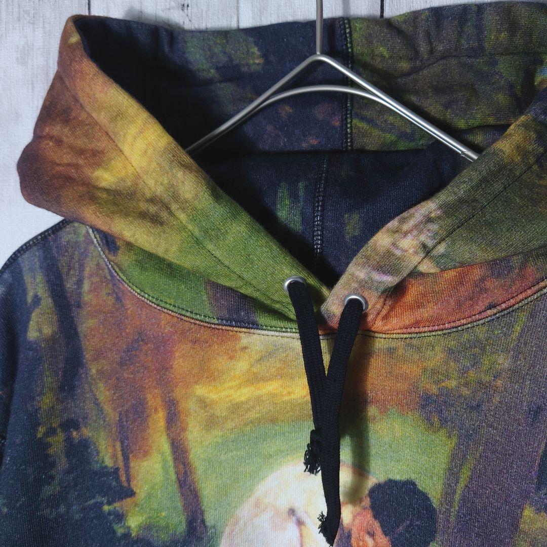 美品】シュプリーム 総柄 絵画 アート パーカー - メルカリ