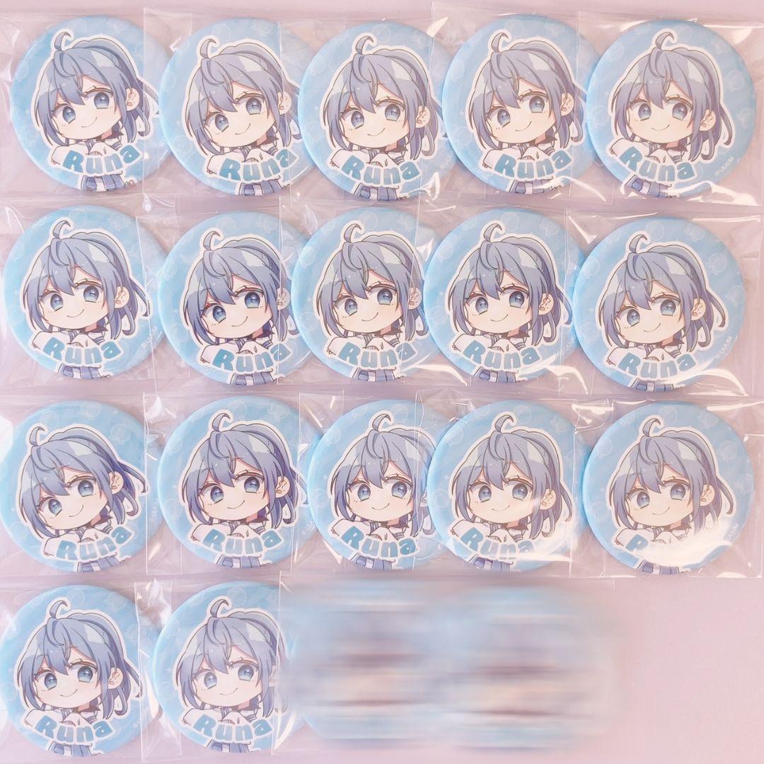 カラフルピーチ からぴち るな 2023缶バッジ 17個 まとめ売り - メルカリ