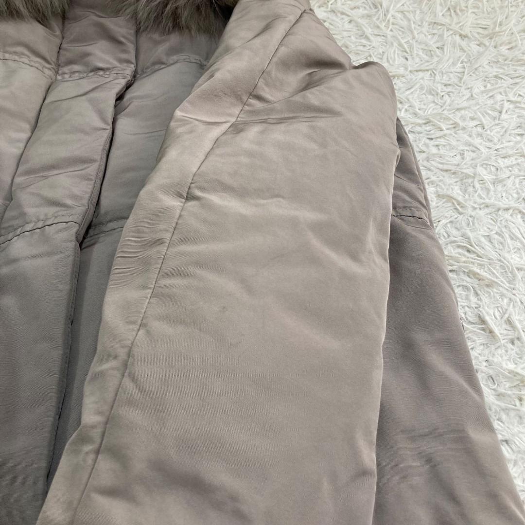 17432✨モンクレール BARDANE 滝沢眞規子着用 ファー ダウンコート