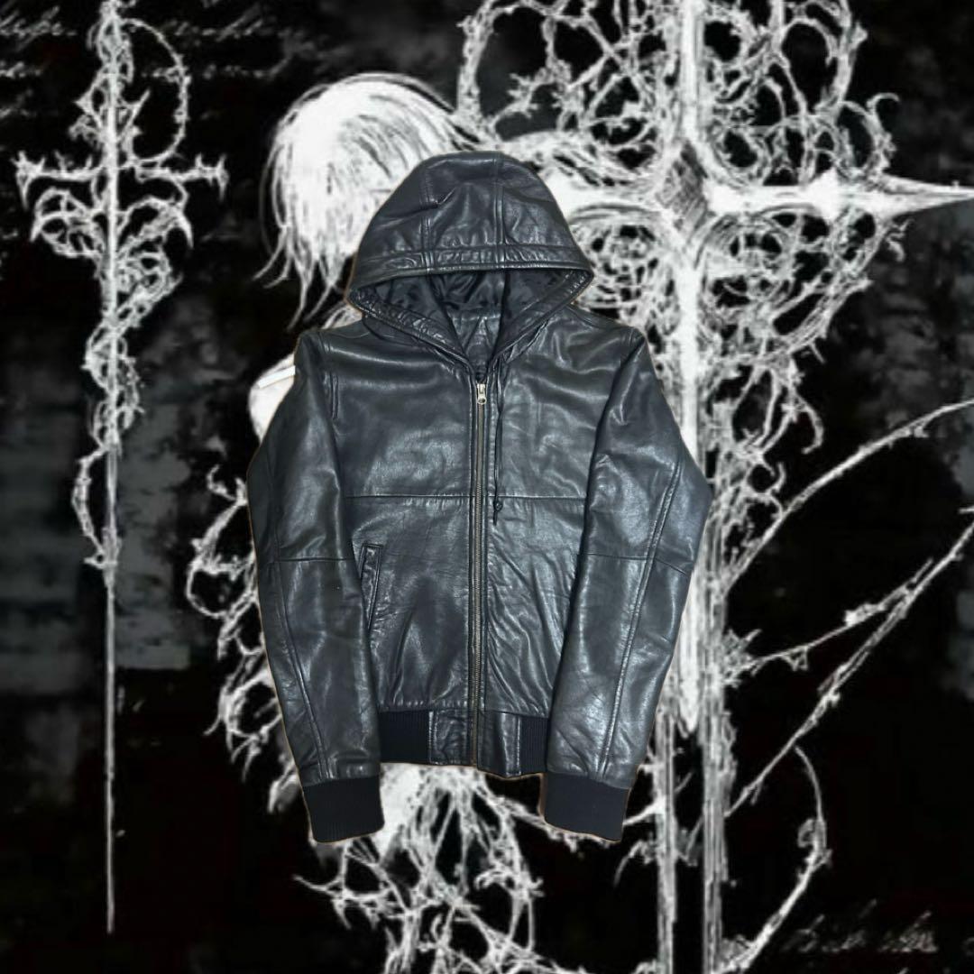 レザーパーカー vkei fuga g.o.a archive lgb noid