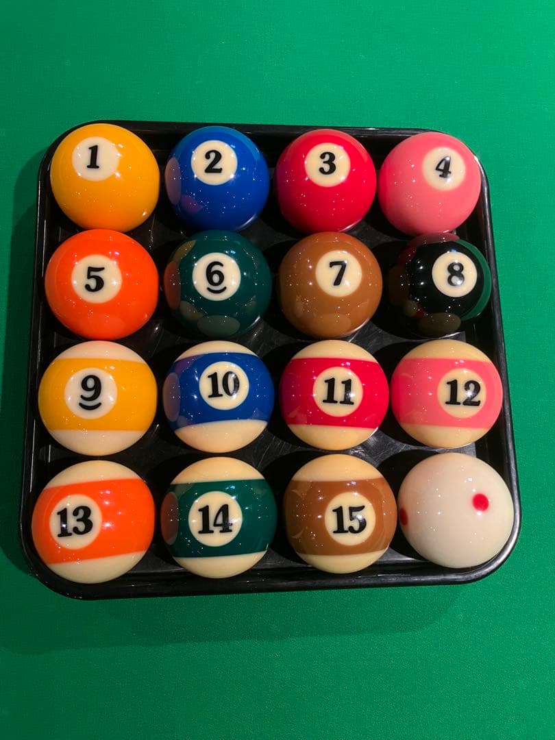 アラミス　ビリヤードボール 16個セット ケース付き