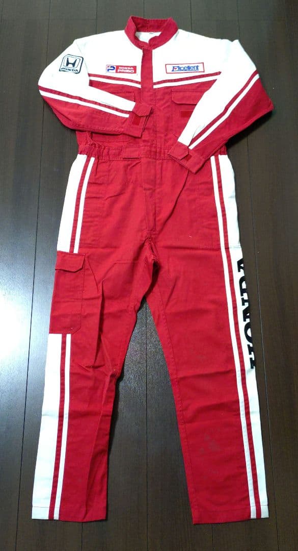 Honda Primo つなぎ服 Mサイズ 赤白 ホンダ プリモ ツナギ HONDA PRIMO - メルカリ