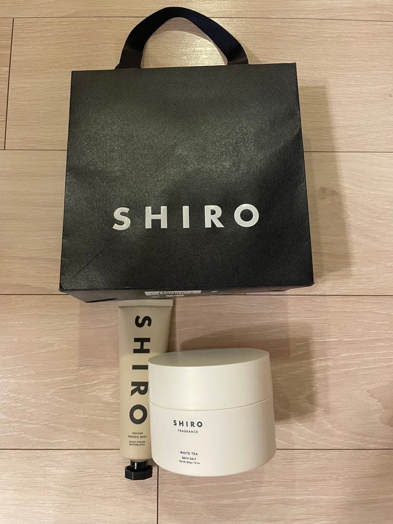 SHIRO バスソルトとハンド美容液セット