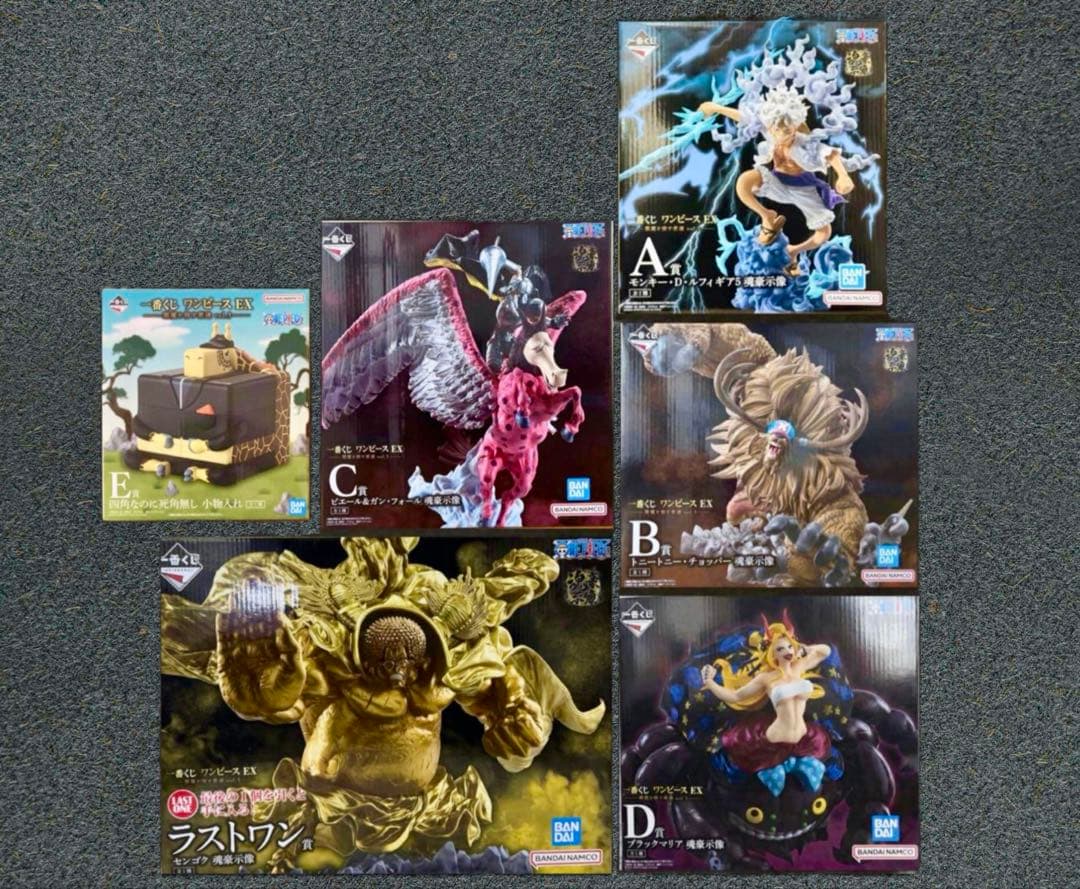 一番くじ　ワンピースex 悪魔を宿す者達vol3 フィギュアコンプリートセット 一番くじ ワンピース EX 悪魔を宿す者達 vol.3｜一番くじ倶楽部