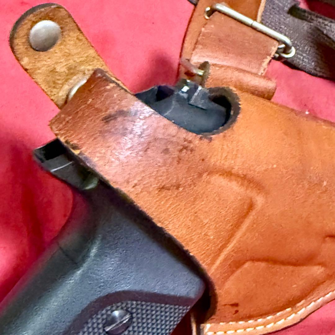 マルシン 革製 ショルダー ホルスター 中型オートマチック ベレッタM84