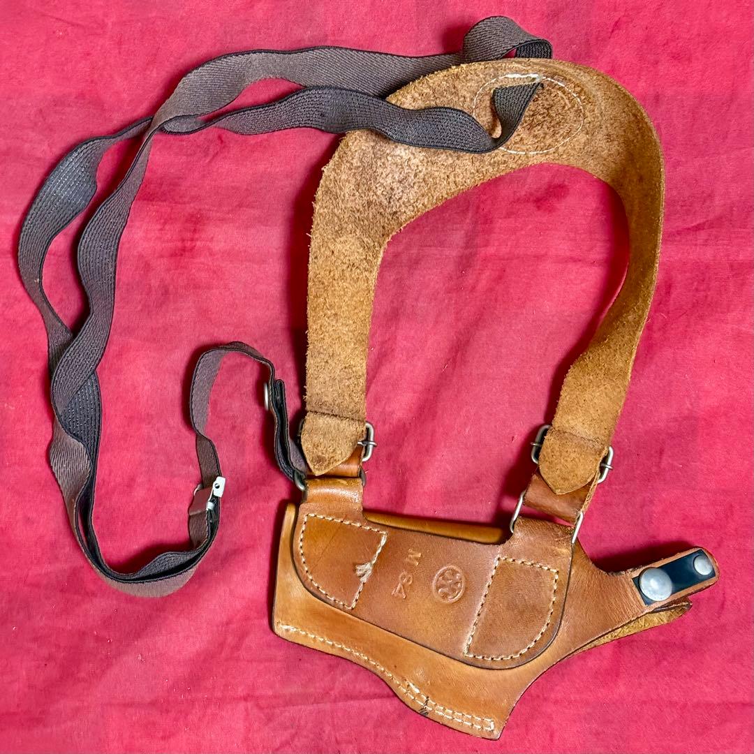 マルシン 革製 ショルダー ホルスター 中型オートマチック ベレッタM84