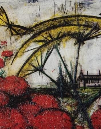 ベルナール・ビュッフェ、「Deux ベルナール・ビュッフェ「Le manoir