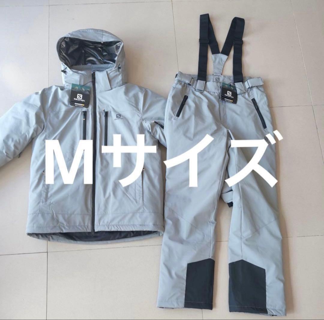 新品Salomon 上下M スキースノーボード ジャッケットパンツ サロモン