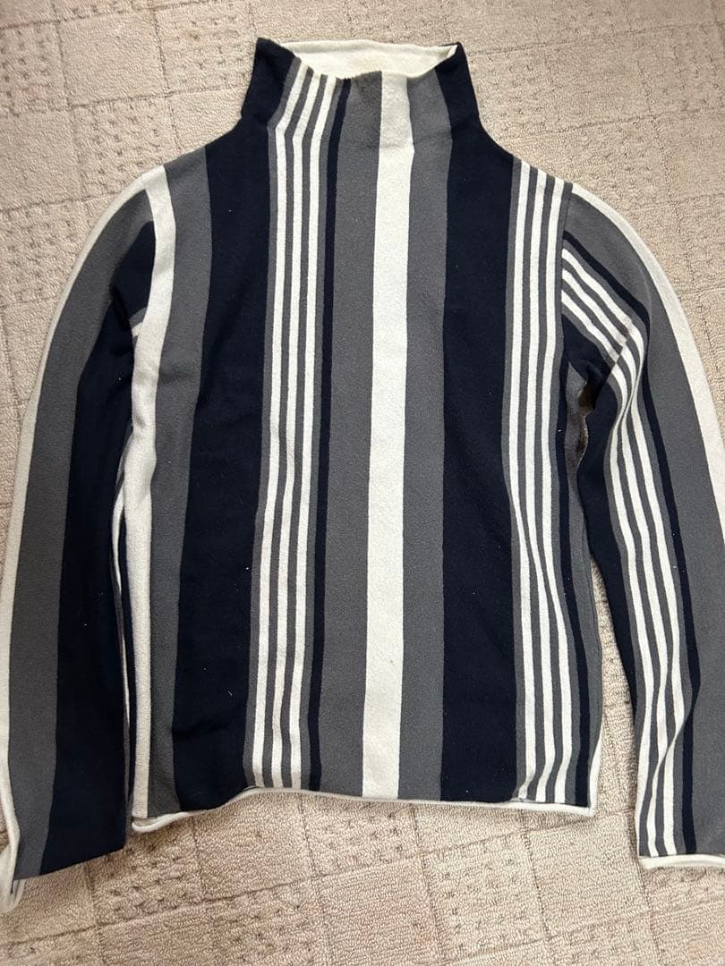 00s EMPORIO ARMANI ストライプ ニットカットソー 古着 - メルカリ