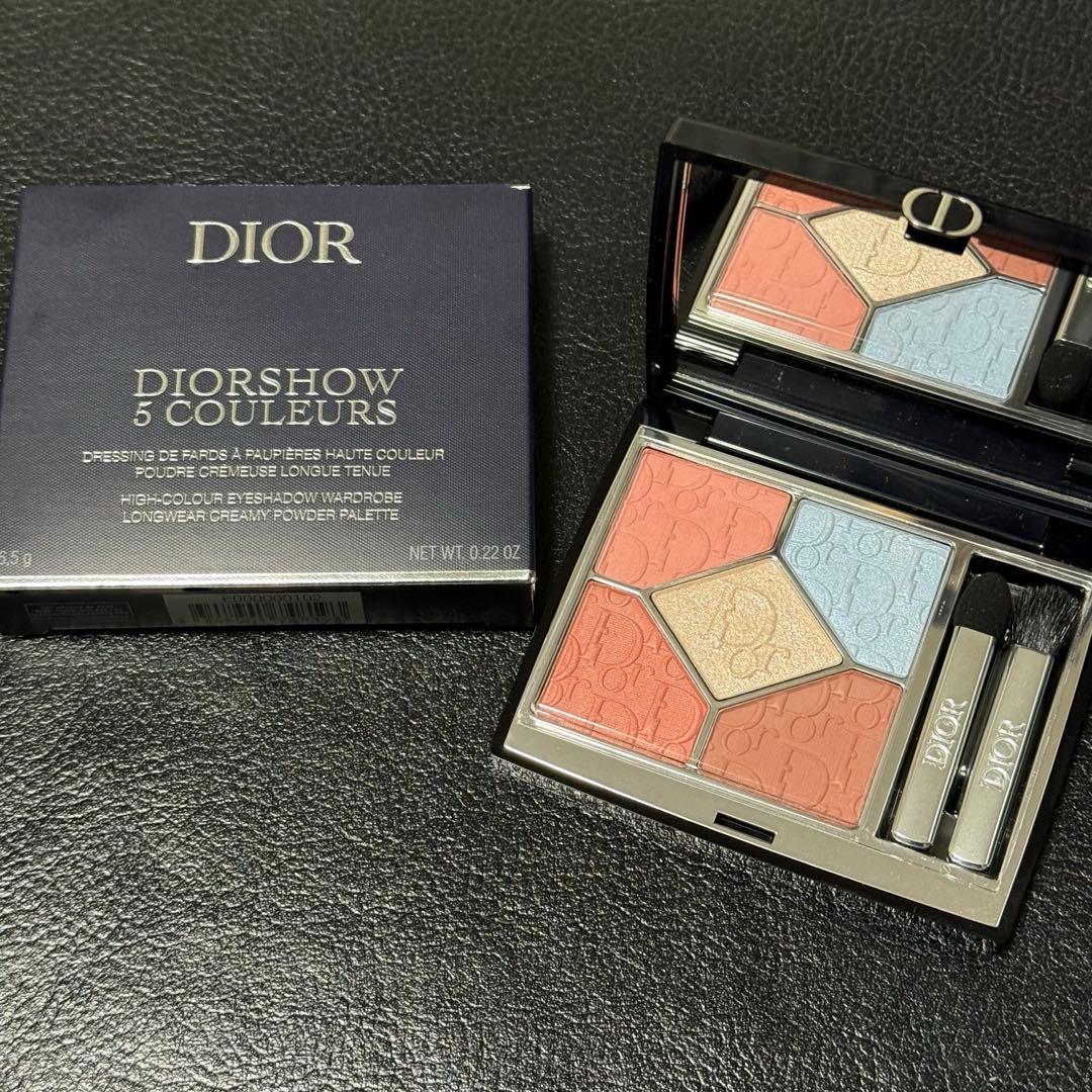 美品　箱あり　DIOR ディオールショウ サンククルール 623 ピーチマニア