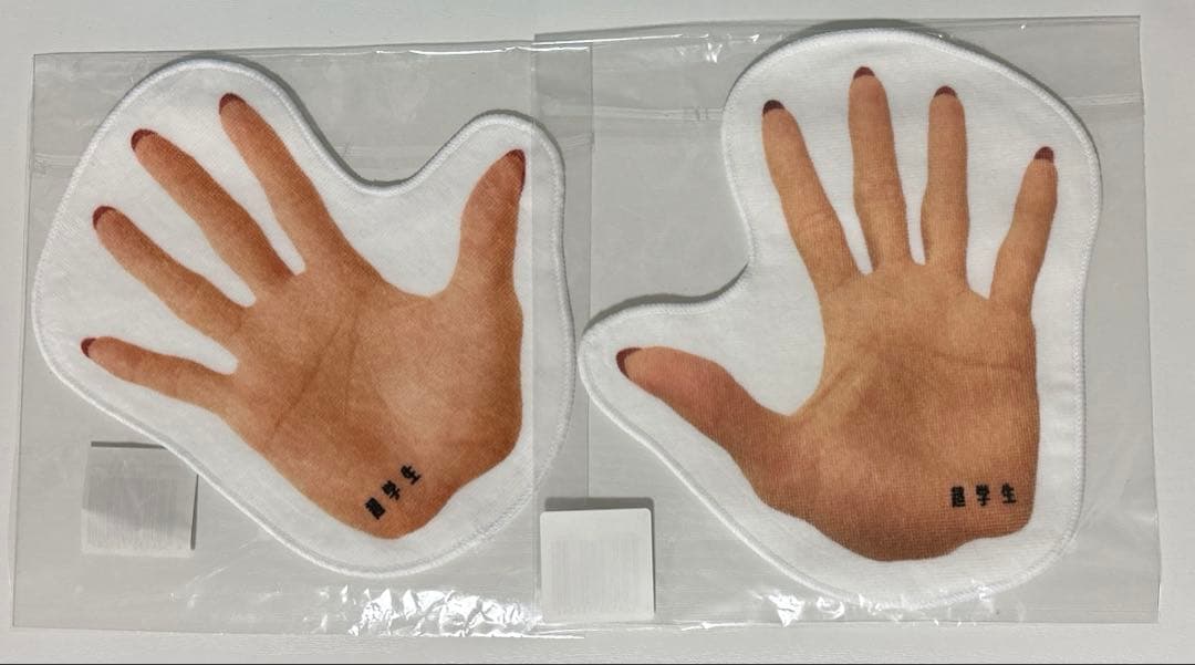 入学説明会　入学式　2ndワンマンライブ　超学生の手そのものハンカチ　タオル