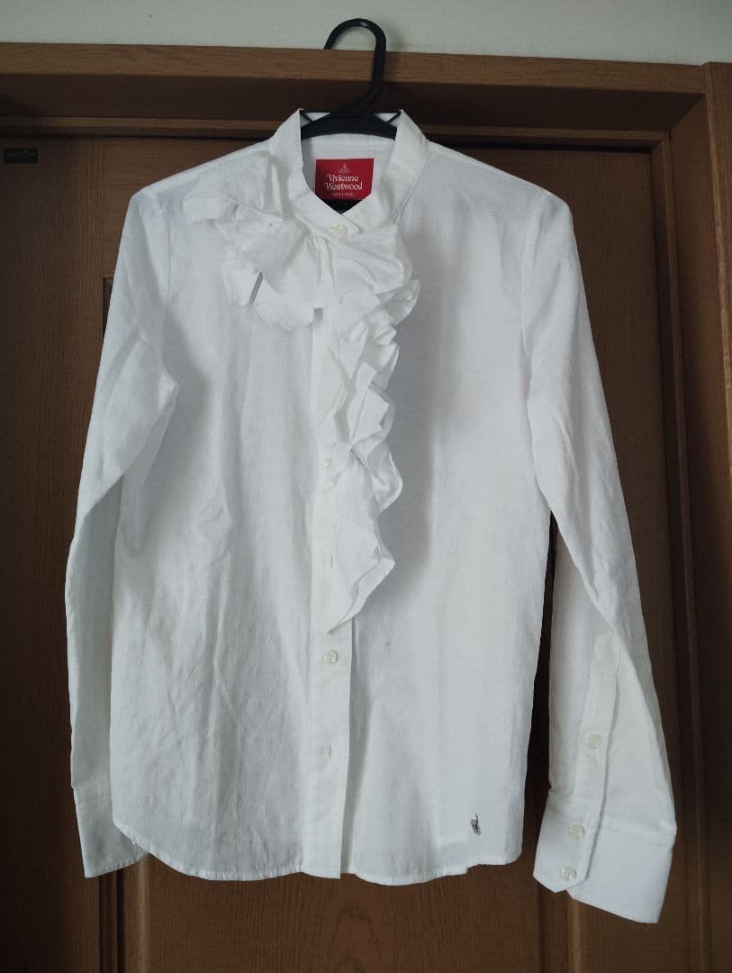 Vivienne Westwood RED LABEL 長袖シャツ フリル 白
