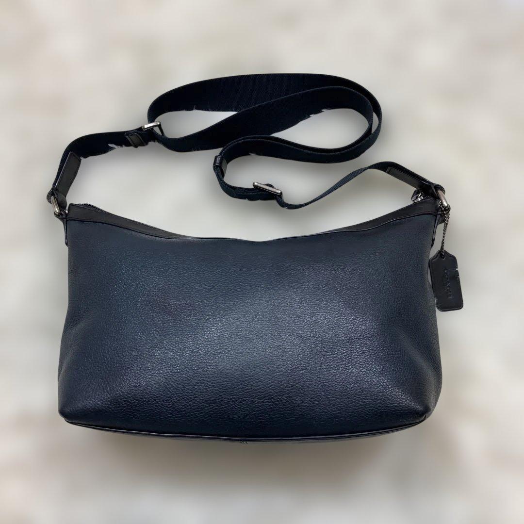 極美品 コーチ ショルダーバッグ サドルヘリテージ レザー