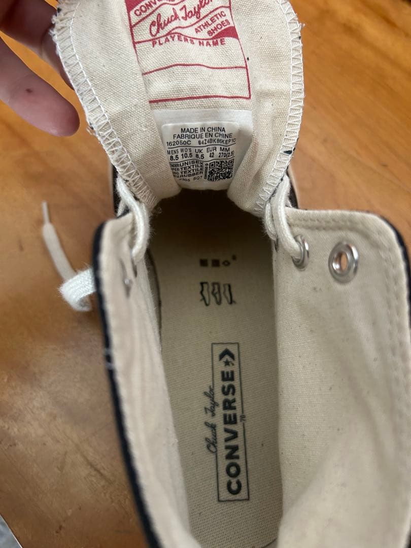 コンバース CT70Chuck70 チャックテイラー　ブラック　27.0cm