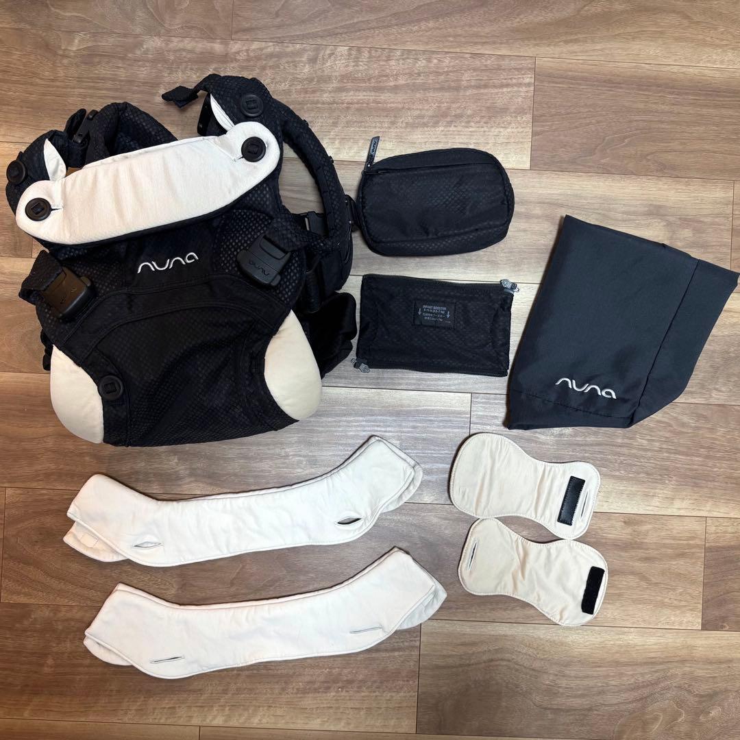 nuna ヌナ 抱っこ紐 cudl カドル ベビーキャリア メッシュ キャビア