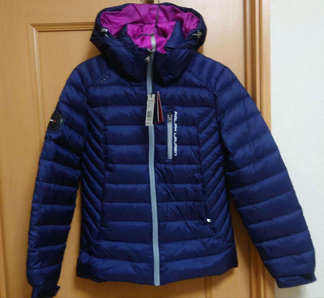 RLX　ポロ　ラルフローレン　ゴルフ　ダウン　アウター ネイビー