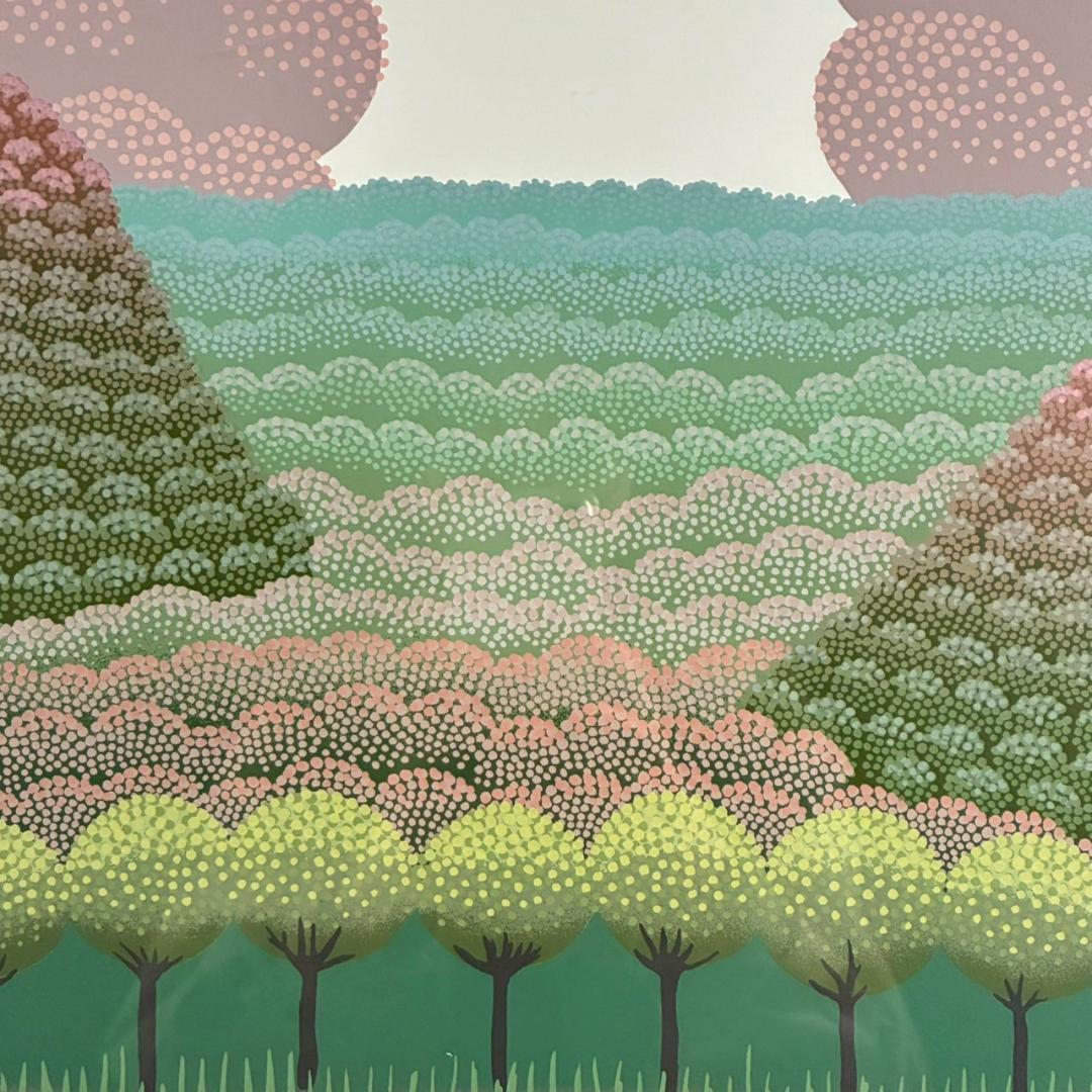 美品 イワン・ラブジン「イベリスク」リトグラフ 大作 直筆サイン入り