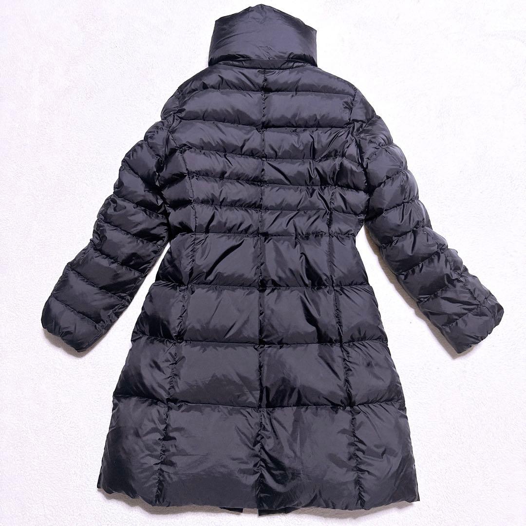 極美品】23区 ダウンコート ロング Aライン 2way 大きいサイズ L 黒