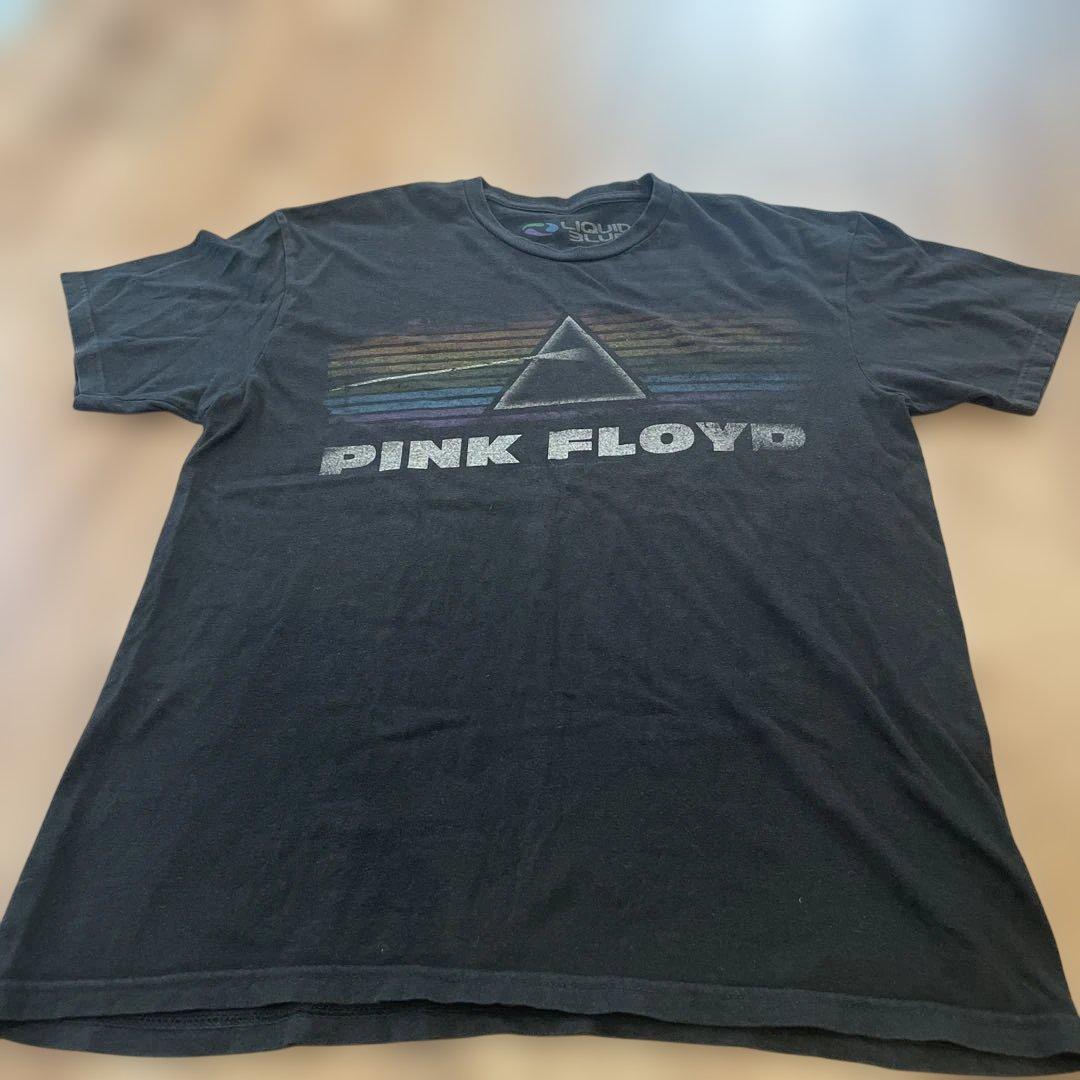 PINK FLOYD バンドTシャツ Pink Floyd Dark Side 1973 Vintage Print Black Mineral Wash Premium
