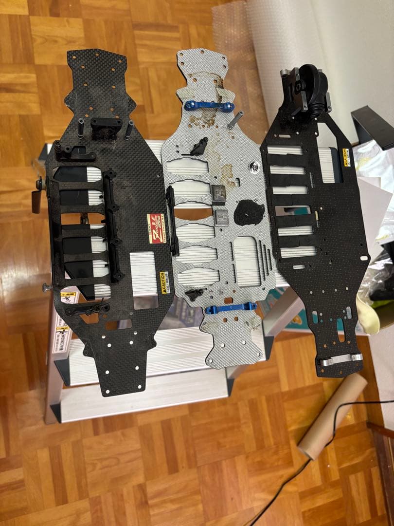 カーボンファイバー ラジコンカー シャーシ３つセット タミヤ 1/10RC TT-02Rシャーシキット 47326 | 福山ラジコンセンター