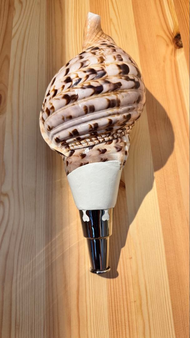 法螺貝、和楽器、修験道　網袋付