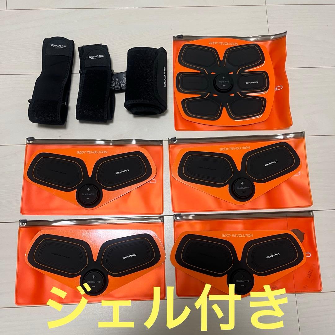 【中古】SIXPAD Abs Fit &Body Fitセット　ジェル付き