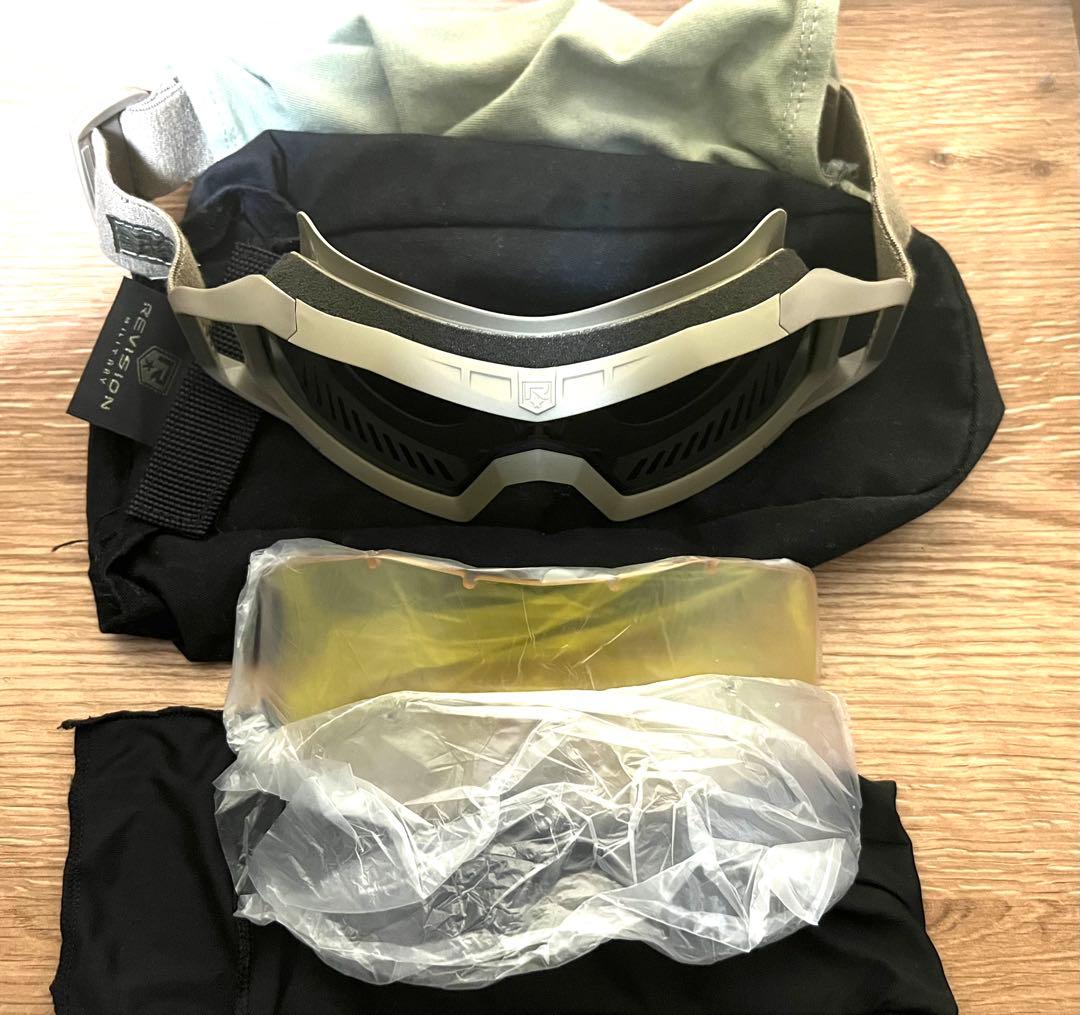 実物 Revision社 イギリス陸軍 Wolf Spider ゴーグル セット