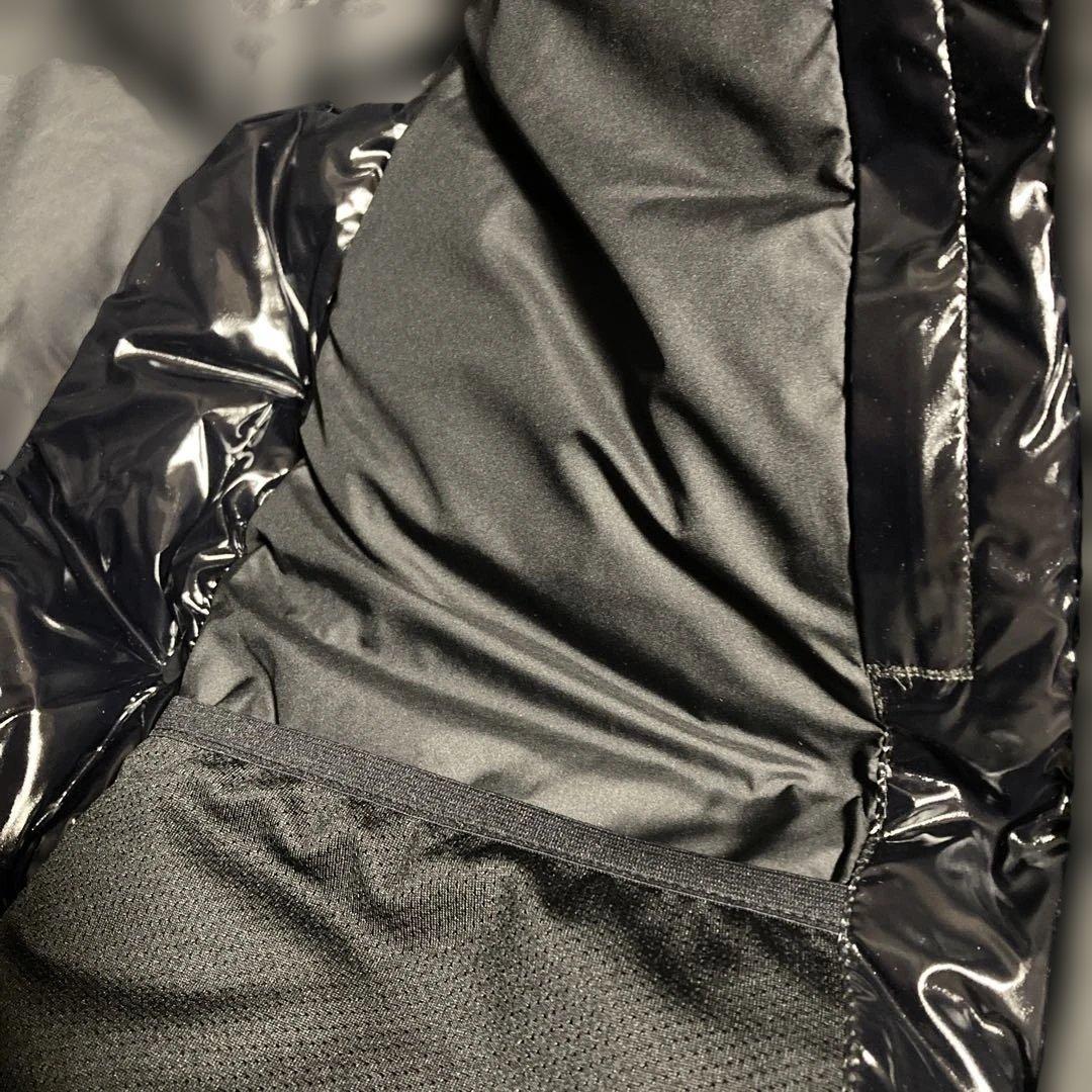 ひ*の様 超キラピカ光沢系アディダウンパーカー JKT ¥17999→現 - メルカリ