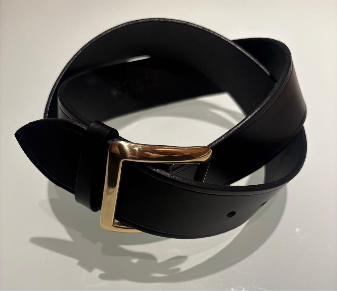 【デッド】 ソウルス（Solesu）レザーベルト☆ブラック☆アメリカ製☆W34