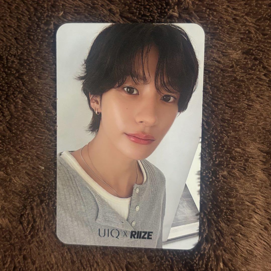 RIIZE UIQ POPUP トレカ ANTON アントン - メルカリ