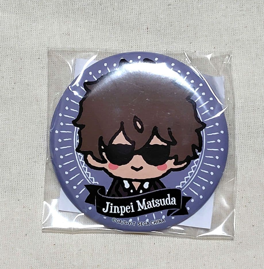 名探偵コナン セガラッキーくじオンライン ゆるコレ 松田陣平 缶バッジ
