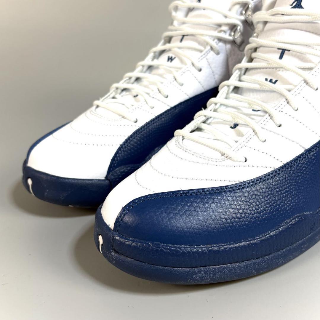 【未使用】NIKE JORDAN12 ブルー スニーカー 27.5cm 元箱付き