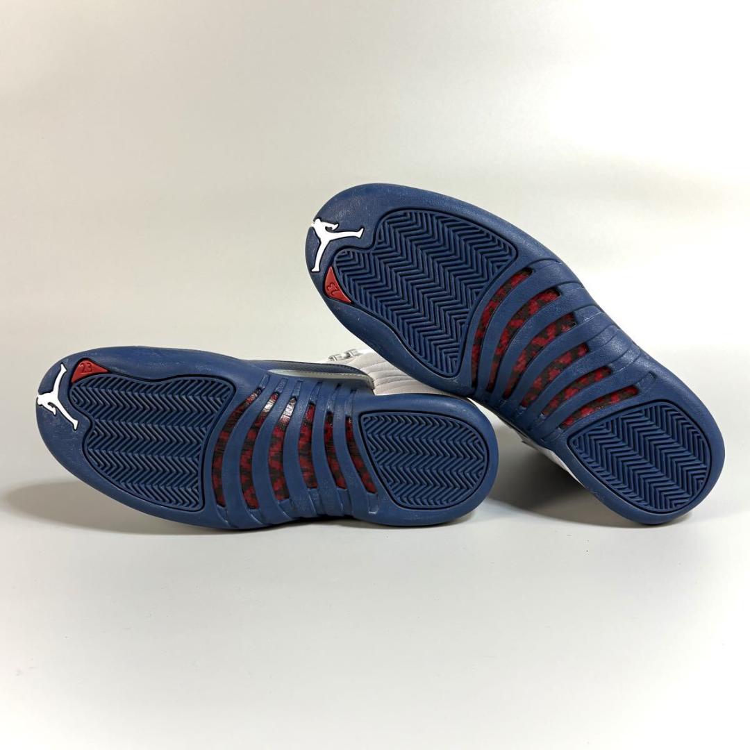 【未使用】NIKE JORDAN12 ブルー スニーカー 27.5cm 元箱付き