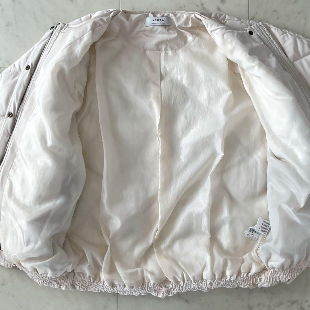 美品＊アーバンリサーチ コクーンキルティングダウン acuta アイボリー