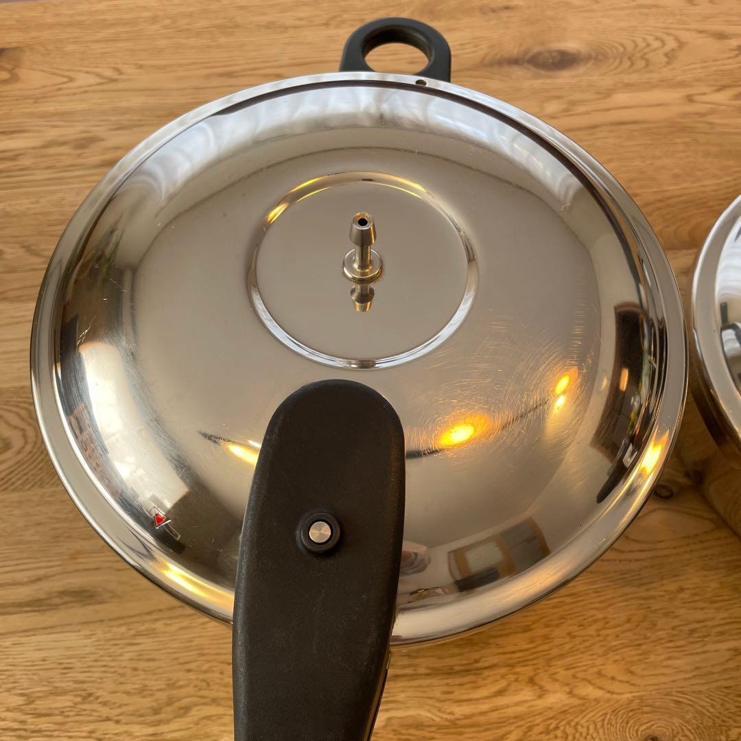 【2台セット】アサヒ軽金属 ゼロ活力なべ 3.0L / 5.5L 圧力鍋