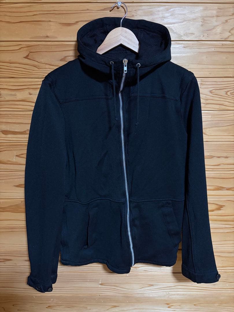 Comme des garcons 縮絨加工 フルジップパーカー フーディ