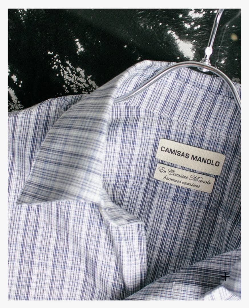 新品同様】 Camisas manolo 25SS NORMAL SHIRT - メルカリ