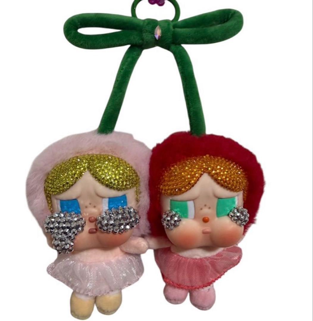 Crybaby クライベイビー Love you cherry much CRYBABY Crying For Love Series-Vinyl Plush Hanging Card (Love You